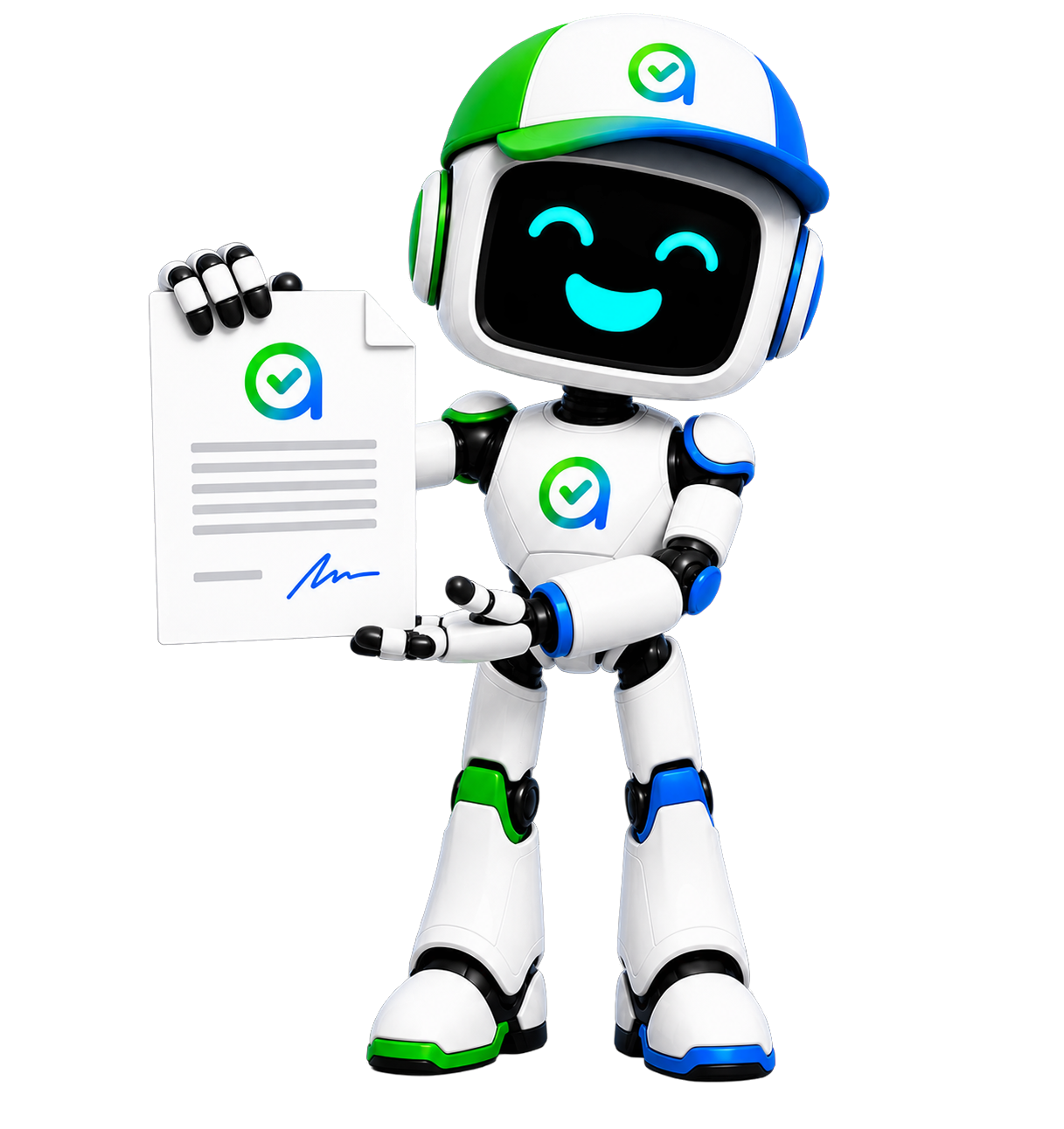 Qui, mascote da Assinequi, apresentando o novo portal